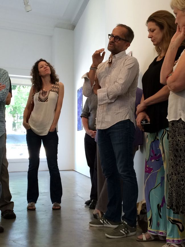 Lucinda's Talk at Marcia Wood Gallery 