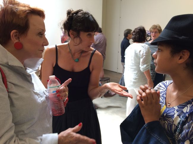 Lucinda's Talk at Marcia Wood Gallery 