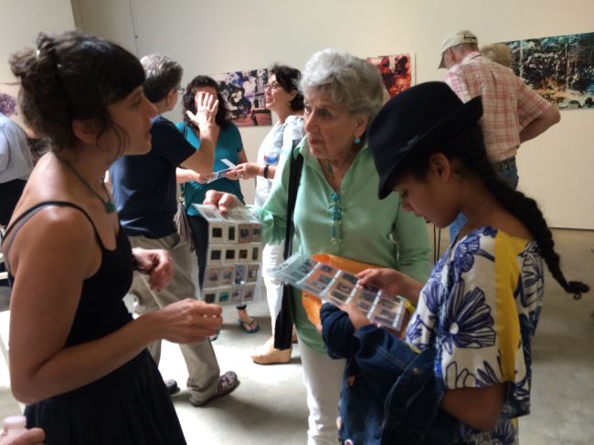Lucinda's Talk at Marcia Wood Gallery 