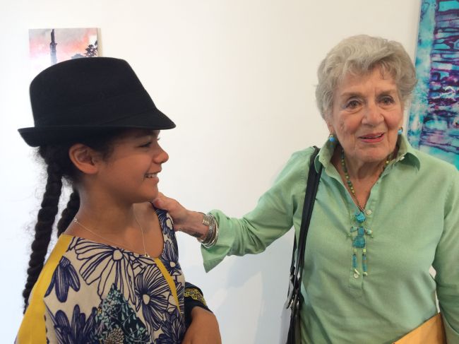 Lucinda's Talk at Marcia Wood Gallery 